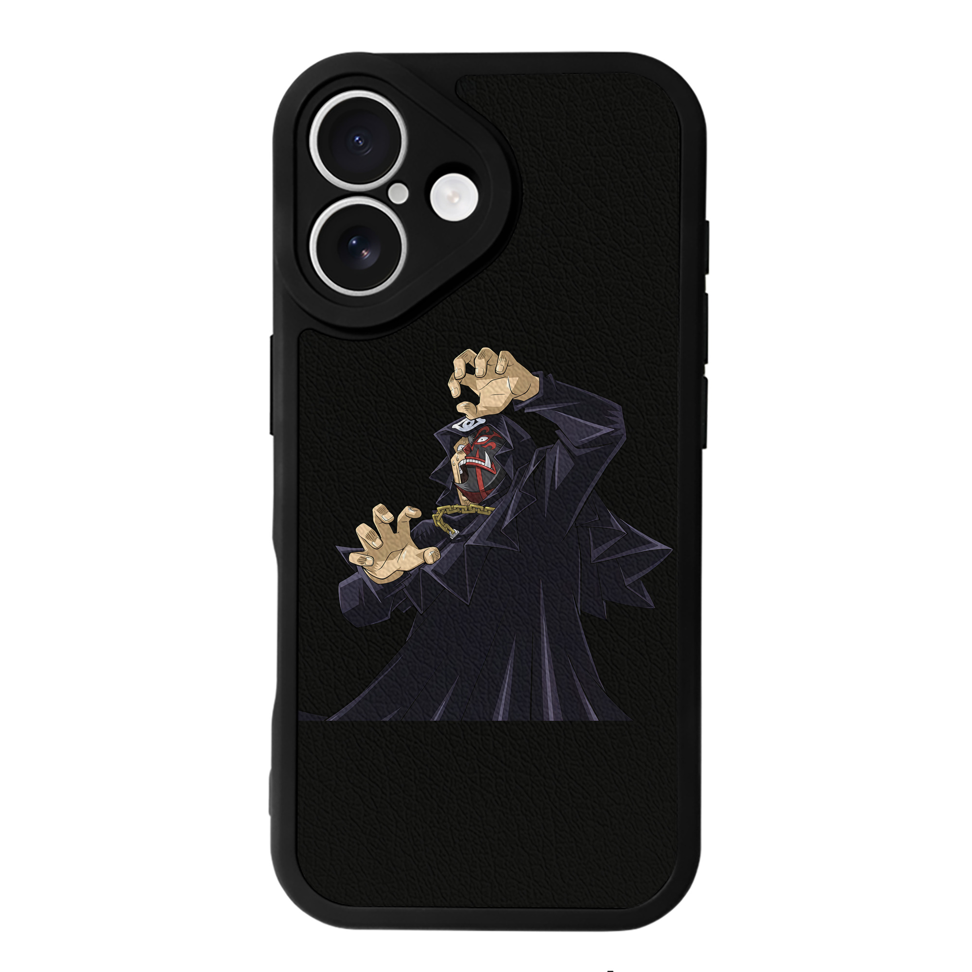 （画像用） 遊☆戯☆王 Yu-Gi-Oh! 【iPhone 16シリーズ対応】シリコンスマホケース（レザー調） 材質：シリコン